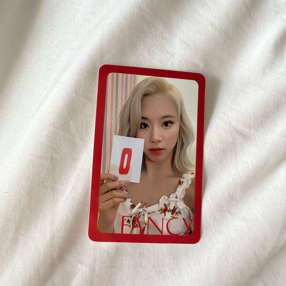 TWICE Chaeyoung Fancy Photocard